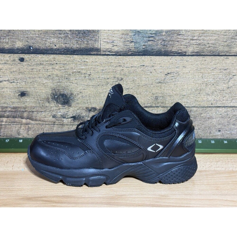 🔥NEW- Apex Walking Shoe Black Walker X801 Size 8.5 Slip Resistant All Day Wear